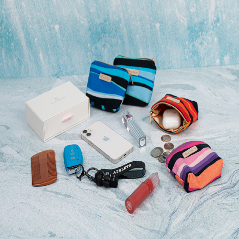 가방,클러치, 강릉자수, 핸드메이드,린넨, 파우치, 자수 클러치, 클러치, 파우치백, 리고엠, 미니 파우치, 토트백, 강릉바다의 일출, 강릉바다의 물결, 해송숲길, 경포대의 벚꽃, 여자가방, 동전지갑